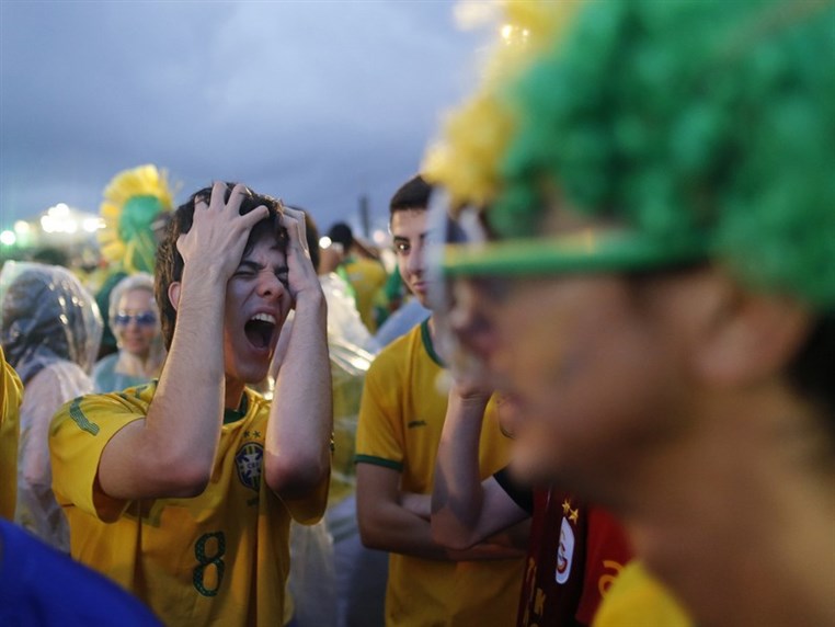 Emotionally Distressed Brazil Fans